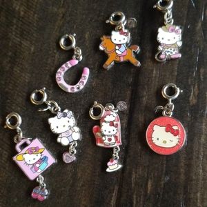 Vintage sanrio hello kitty charm it collection